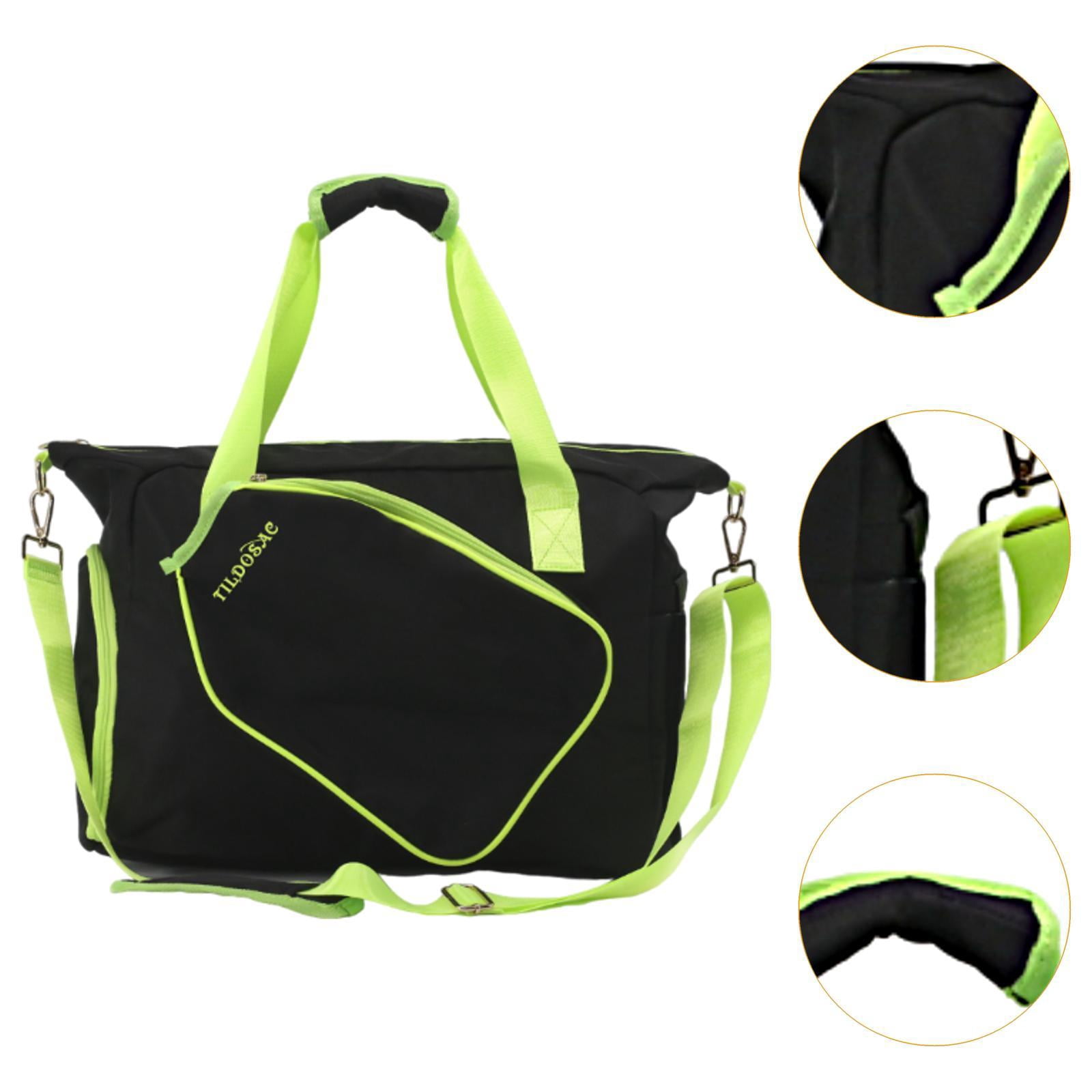 Baoblaze Pickleball Bag Bag Sports Racquet Tennis Racket Bag with Adjustable Strap Pickleball Tote Bag Badminton Bag