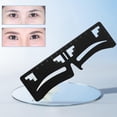 thumbnail image 3 of cejas, herramienta cosmética, pntil pa cejas, modedor de F Zulema Regla de cejas, 3 of 8