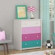 Cosco Kaleidoscope 4 Drawer Dresser, Whimsy