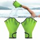 thumbnail image 2 of Guantes de natación con membrana, guantes de buceo, guantes acuáticos para buceo, surf, piscina y ejercicio. Verde, 2 of 9