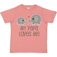 thumbnail image 3 of Inktastic My Papa Loves Me Grandchild Boys or Girls Toddler T-Shirt, 3 of 5
