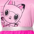 thumbnail image 3 of Dreamworks Gabby's Dollhouse Pandy Paws Toddler Girls Mesh Cosplay Tulle Dress Toddler to Big Kid, 3 of 5