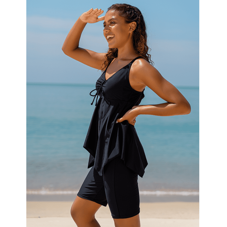 Walmart plus size bathing suit tops sale