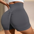 thumbnail image 2 of Women Workout Shorts 3.6"/4.5"/6" Scrunch - Seamless Booty Lifting Gym Shorts, Low Ribbed Waist, Sweat Wicking, XS-XL, 2 of 3