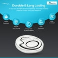 thumbnail image 4 of MARINE CITY Round Spring Loaded Flush Lifting Ring, 316-Grade Stainless Steel, 2 Inch Diameter, Corrosion-Resistant, Durable for Boats and Hatches Pack of 4, 4 of 8