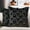 Black, variant on Halloween Orange Ghost Decorative Throw Pillow Covers, 18x18 Inches Tufted Cute Ghost Cushion Cases for Sofa Couch Decor, 2-Pack Couch Cushion Case for Chair Sofa Bedroom Living Room Home Decor