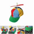 thumbnail image 2 of Propeller Cap Hat Helicopter Rainbow Tweedle Dee Dum Pride Fancy Dress Supplies, 2 of 2