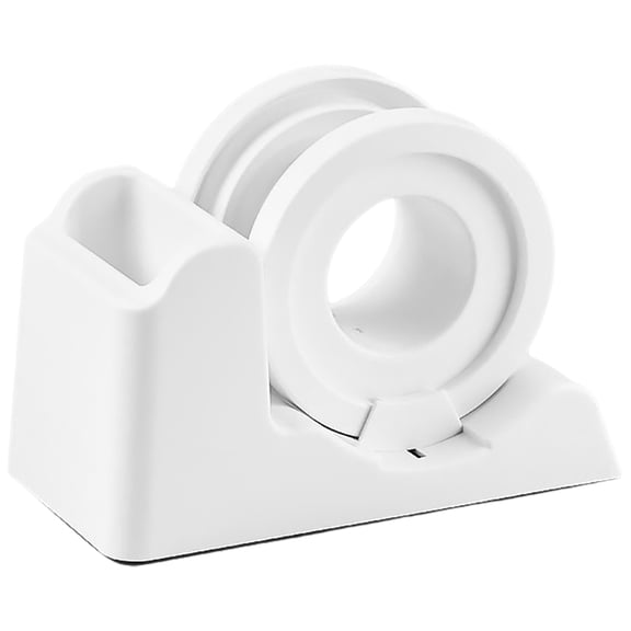 PAMINGONO Professional White Plastic Tape Dispenser for Home Elegant Design