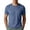 Light Blue, variant on hoksml Men's Crew Neck Short Sleeve T Shirt Full Mesh Quick Dry Breathable Regular Fit Solid Athletic Top for Gym Running Daily Casual Wear
