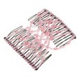 thumbnail image 1 of Prettyia Beads elástico doble peine Clips mujeres accesorios para el cabello Rosado Hugo Magic Beads Hair Peines, 1 of 5