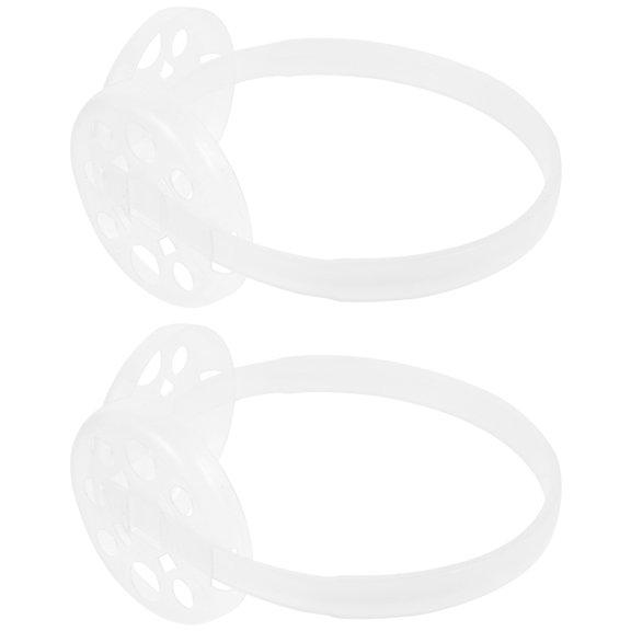 HONMEET DIY Earmuff Frame Shelf Plastic for Warm Winter Ear Muffs Crafting 2Pcs