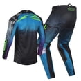 thumbnail image 5 of Willbros MX Gear Set Dirt Bike Motocross Jersey Pants Combo Offroad Riding Racing Suit Black Blue Purple (Jersey XL Pants 36), 5 of 6