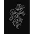 thumbnail image 2 of Camiseta de mujer Trajes de verano Traje Camiseta de cuello redondo para viajes de compras deportivas ﻿Women's Floral Print T-Shirt, Casual Crew Neck Short Sleeve Top, Polyester 95% Spandex 5% Knit, 2 of 6