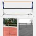 thumbnail image 2 of Juego de red de bádminton, resistente, plegable, fácil de montar, red de tenis, red de bádminton para entrenamiento, ejercicio al aire libre, fútbol, 41 m de ancho Sunnimix Red de bádminton, 2 of 8