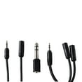 thumbnail image 3 of onn. 18 FT. 3.5 mm AUX Extension Audio Adapter Kit, 3 of 4