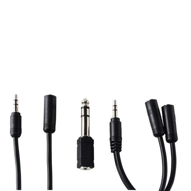 onn. 18 FT. 3.5 mm AUX Extension Audio Adapter Kit - Walmart.ca