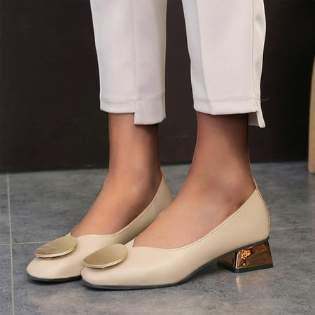 

Christmas Women s Shoes Low Heel Shallow Casual Thick Heel Spring Summer Autumn And Winter Boots