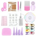 thumbnail image 4 of Ensemble de Courtepointe, Outils de Courtepointe en Papier Fendu pour Familles et Amis, 4 of 8