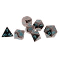 thumbnail image 3 of Dados De Múltiples Polihédricos De 7 Piezas Mueren Por Juegos De De Mazmorras Y Drags Azul Hugo Dado, 3 of 10