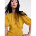 thumbnail image 5 of Scenario Women's and Women's Plus Fleece Top with Lantern Sleeves, Size XS-4X, 5 of 6