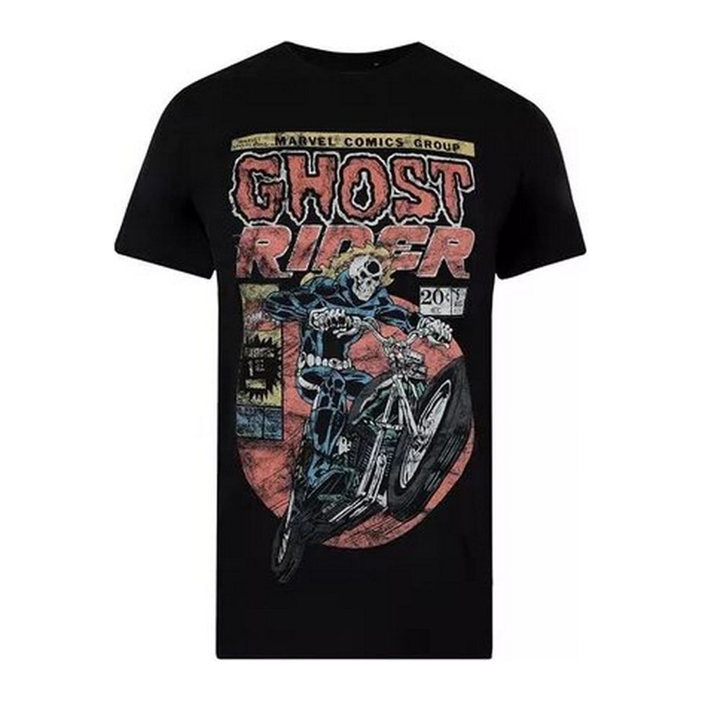 Ghost Rider - Camiseta Para Hombre (Negro) | En Línea