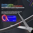 thumbnail image 2 of Tignapoo Éclairage de Voiture Multicolore Alimenté par Usb avec Synchronisation Musicale, Application et Télécommande, Longueur 1,1m, Installation Facile pour Tableau de Bord et Décoration Intérieure, 2 of 6
