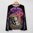thumbnail image 5 of Rick And Morty Women’s Pajama Top 3D Digital Print Sleepwear Trendy Crewneck Pullovers Long Sleeve Shirts XL, 5 of 8