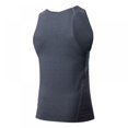 thumbnail image 2 of Tight Training Pro Men Sports Fitness Basketball Running Vest Stretch Perseverance Quick Vest Male T-shirt, 2 of 2