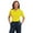 Yellow, variant on BlueGeneration Ladies High Visibility Pique Polo - Yellow Large Solid