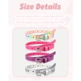 thumbnail image 4 of AWAYTR 4PCS Kids PU Leather Belts for Girls, Heart Shape Metal Buckle, Adjustable Hole Design, Cute Skinny Belt for Uniform Dress Jeans Casual Wear, 4 of 7