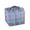 B, variant on 3-Tier Stackable Storage Organizer Box with Removable Dividers, Clear Plastic Jewelry Storage Container for Beads, Crafts, Cosmetics, and Small Accessories,5.9IN,Blue