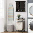 thumbnail image 6 of UTEX Bathroom Cabinet Wall Mounted, Wood Hanging Cabinet, Wall Cabinets with Doors and Shelves Over The Toilet for Bathroom,Espresso, 6 of 7
