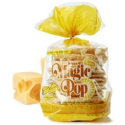 Kim's Magic Pop Freshly Popped Rice Cakes | Keto | Cheddar Cheese Flavor | 6 Bags | 15 Cakes per Bag |Low Carb, Sugar Free, Fat Free, Natural, Multigrain Korean Snack | Easy Bread, Chip, Cracker Rep