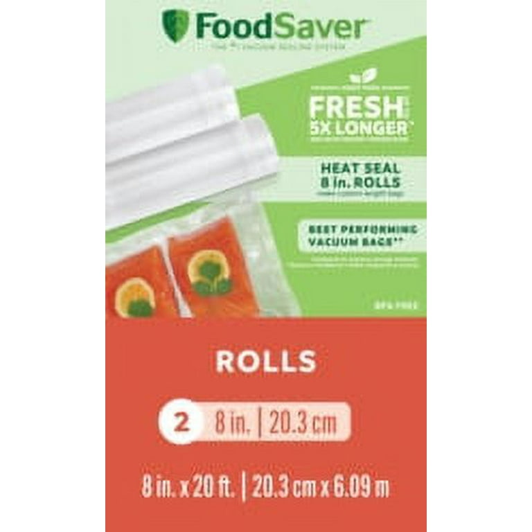 8x20' Rolls,11X20' Rolls for Food Saver Universal Vacuum Sealer Bags US
