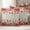 Red Beige, variant on Leaf Outdoor Waterproof Pillow Covers, Vintage Blue Green Purple Ombre Fruit Plant Decorative Square Throw Pillowcase Sofa Cushion Sham for Patio/Couch/Chair, 26"x26" 2 Pack