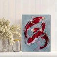 thumbnail image 2 of Triple Koi Fish Canvas Print, Suitable for Living Room, Office, Hotel, Restaurant Decor, 2 of 8