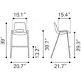 thumbnail image 2 of Banco de Bar Kessa Muebles Desi Beige, 2 of 10