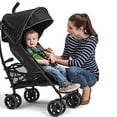thumbnail image 3 of Summer 3Dlite+ Convenience Stroller, Matte Black Lightweight, 3 of 10