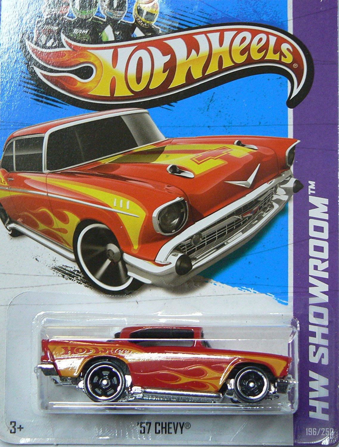 Hot Wheels 2013 Hw Showroom Red '57 Chevy, 1/64 scale By ...