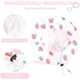 thumbnail image 3 of Baby Girl Sun Hat with UPF 50+ Outdoor Adjustable Beach Hat with Wide Brim Bucket Hats, 3 of 5