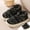 Black, variant on XEOVHV Thickened cotton shoes,Down Cotton Shoes Couple Cotton Slippers Winter Indoor Home Plus Velvet Thermal Bag With Household Rainproof Women And Men
