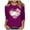 Purple, variant on yunLCZ Basic T Shirts Women Baseball Mom Tshirt Baseball Heart Graphic Tee Funny Short Sleeve Tops
