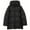 *Black, variant on Women's Color Block Cotton Jacket,Winter Stand Collar Quilted Coat For Women,Ladies Zippered Padded Outwear with Pockets,Purple,Size L