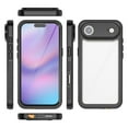 thumbnail image 3 of Waterproof Case for iPhone 17 Air, with Screen Protector 360° Full Body Heavy Duty Military Protection Shockproof IP68 Underwater Cover for iPhone 17 Air, Black, 3 of 9