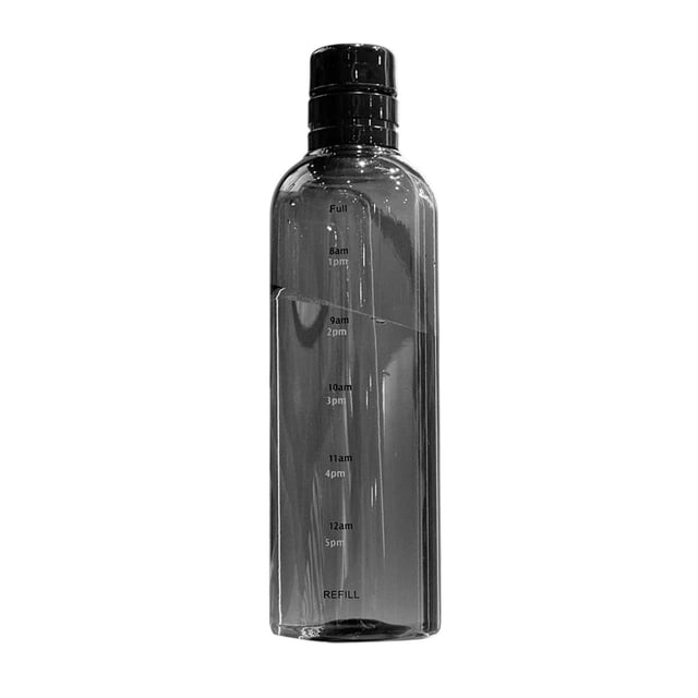 Hot Water Bottle,Graduated Water Cup with Portable Plastic Bottle Design for Cold Brew and Hydration