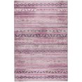 thumbnail image 2 of Addison Rugs Dream Shag Premium Machine Washable Transitional Tribal, Diamond Pink Rectangle Rug, 9' x 12', 2 of 8