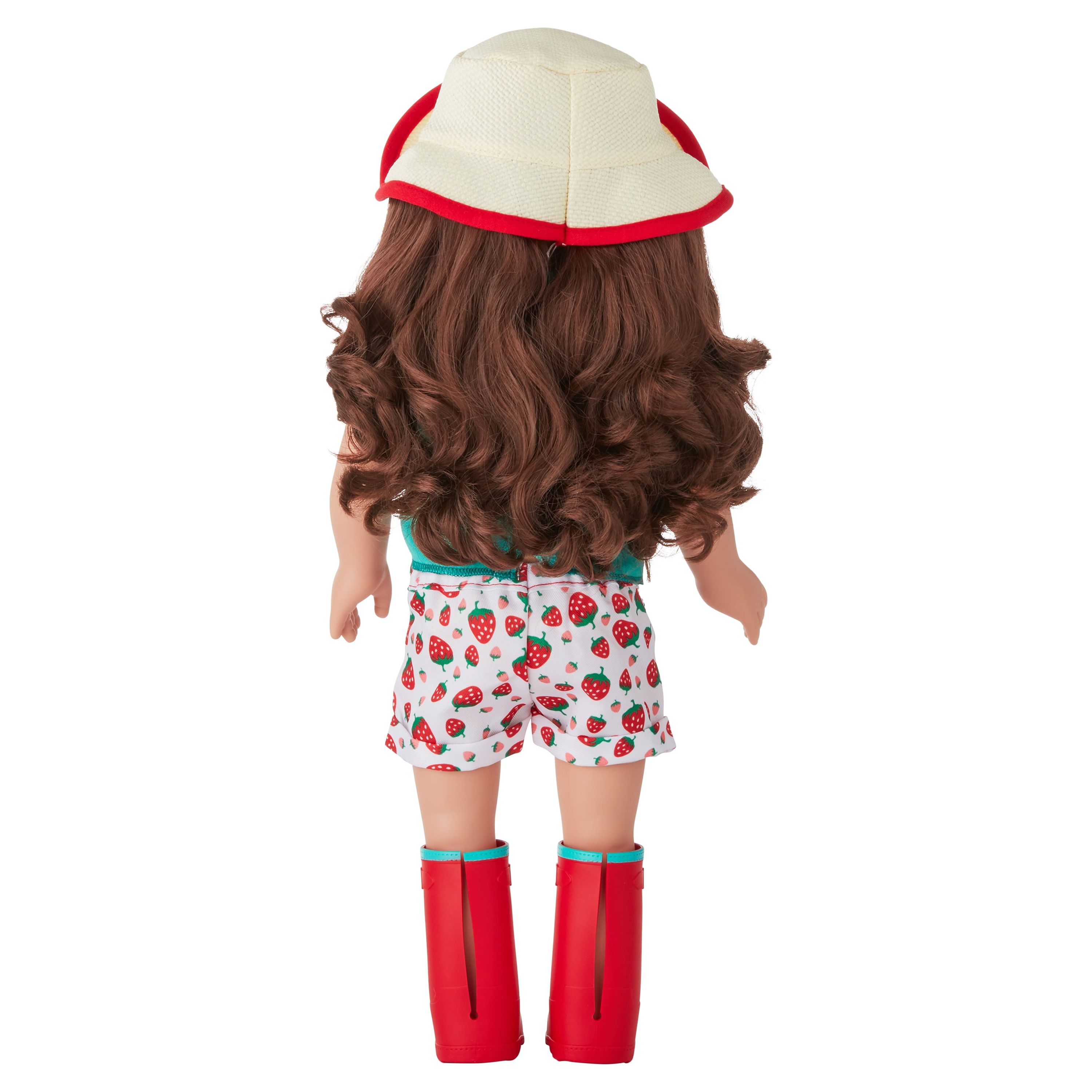 My Life As Poseable Farmer 18 Inch Doll, Brunette Hair, Green Eyes