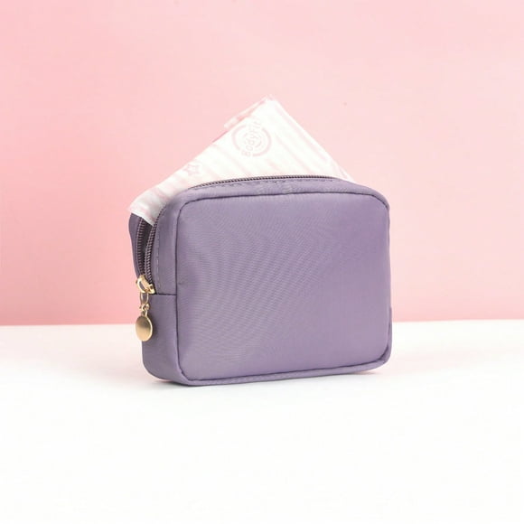 Lindbes Minimalist Mini Bag Sanitary Bag Period Bag Pad Bag Sanitary Pouch Napkin Pouch Napkin Bag Girls Tampon Holder Organizer Women Cosmetic Bag Coin Purse Makeup Bag Tampon Storage Ba