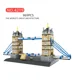 thumbnail image 4 of Construcción creativa de ladrillos de construcción moderna de fama mundial, modelo de arquitectura, puente de La Torre de Londres de Inglaterra, juguetes de colección para niños, 4 of 4