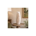 thumbnail image 3 of DecMode 25" Leaf White Polystone Vase, 3 of 10